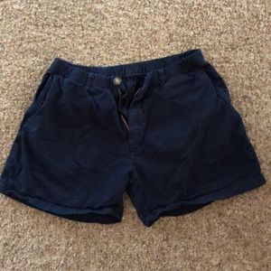 Chubbies Mens Navy Button Front 5.5" Shorts NWOT